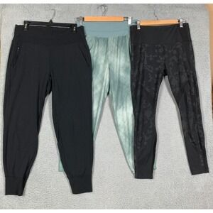 Lot‎ of 3 Athleta Jogger/Pants/Leggings Women's 8/M Assorted Colors Athleisure